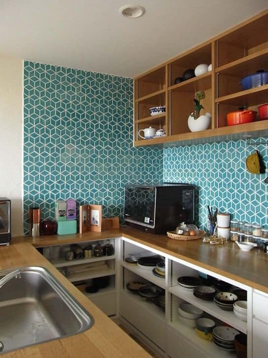 廚房流理台牆面磁磚