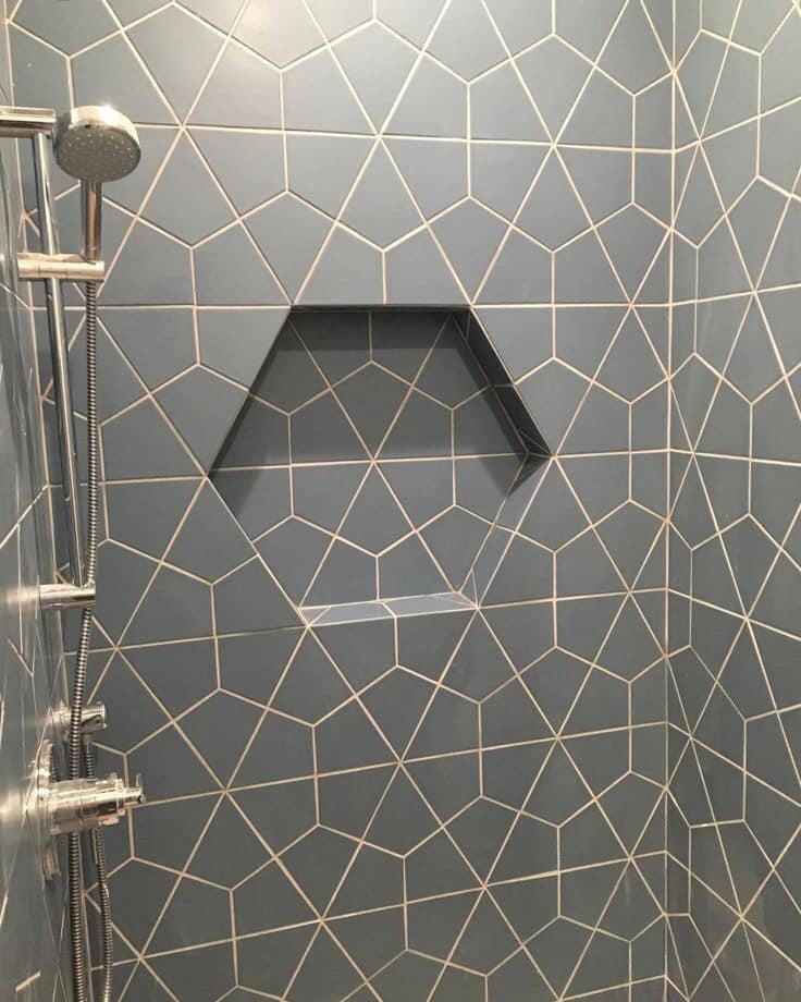 浴室淋浴間壁面的設計