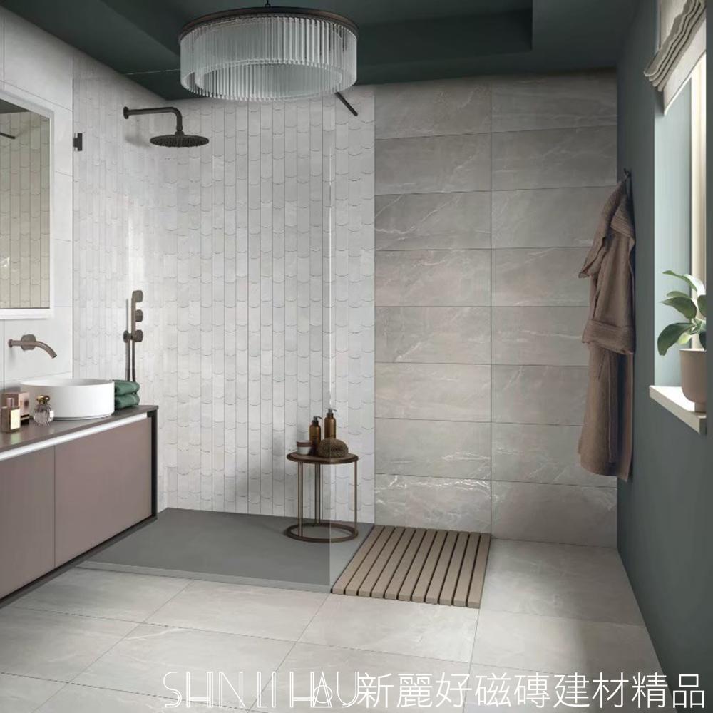 【特價每坪3780元】義大利喀納絲石紋磚-白L809JPO36N84080120白色