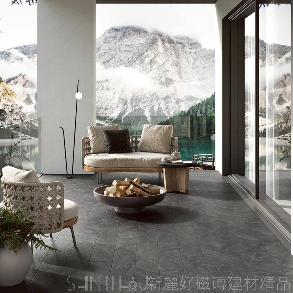 【特價每坪3780元】義大利卡帕多石材磚-灰N809JDC36R83280120灰色