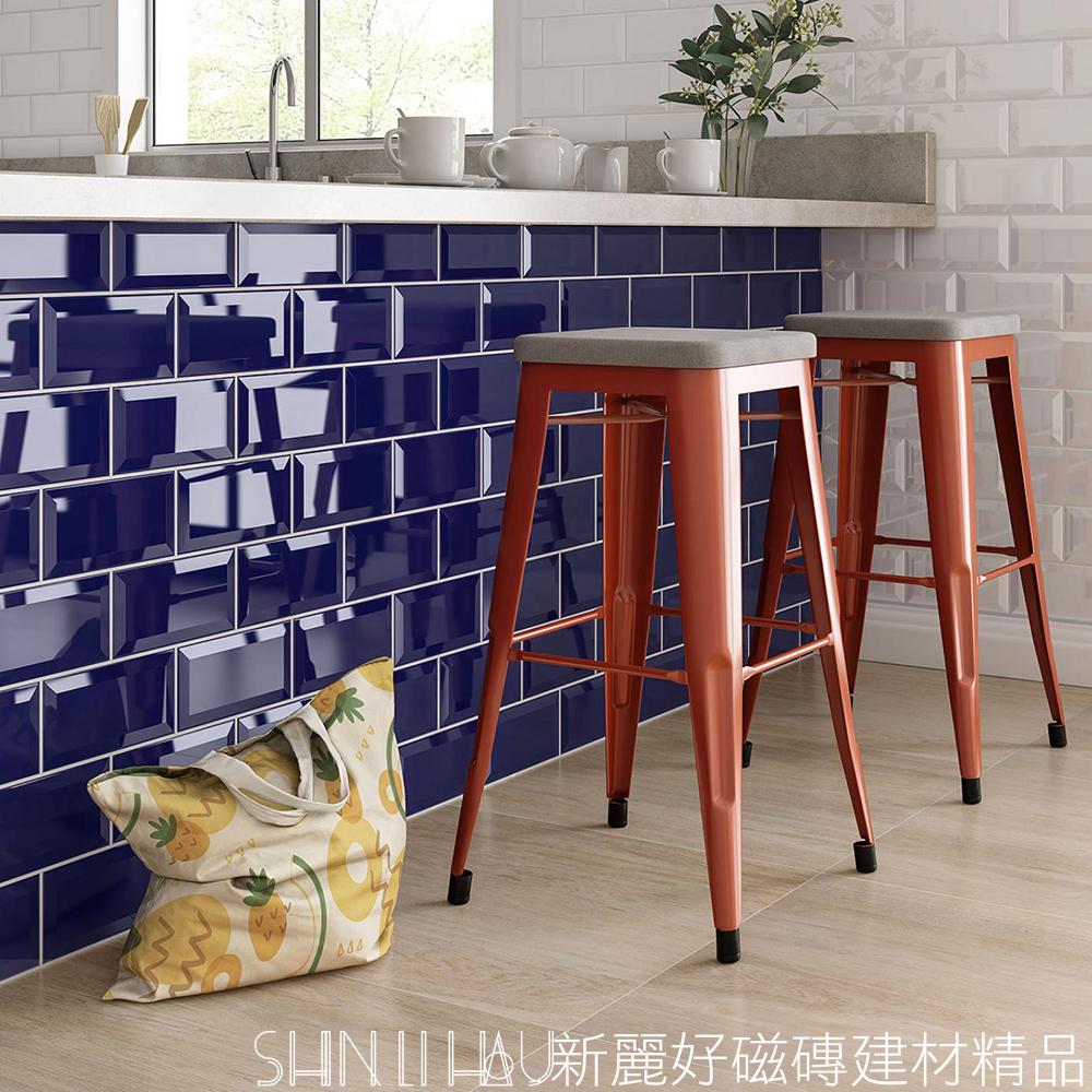 【特價每坪2430元】西班牙鐵道磚特價-博柏麗立體亮面磚-黑B999MFA1098520100