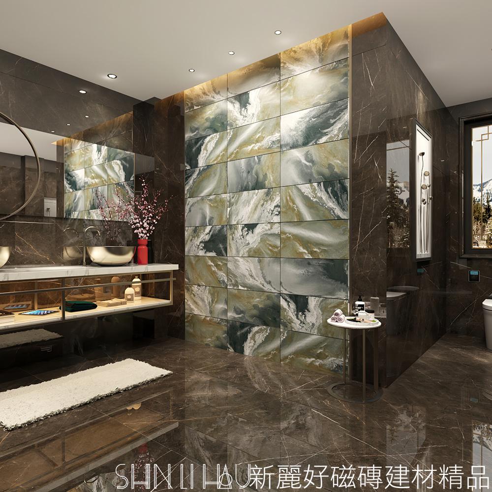 國產大理石磚推薦-享石系列-雲母灰R903PD433814410 