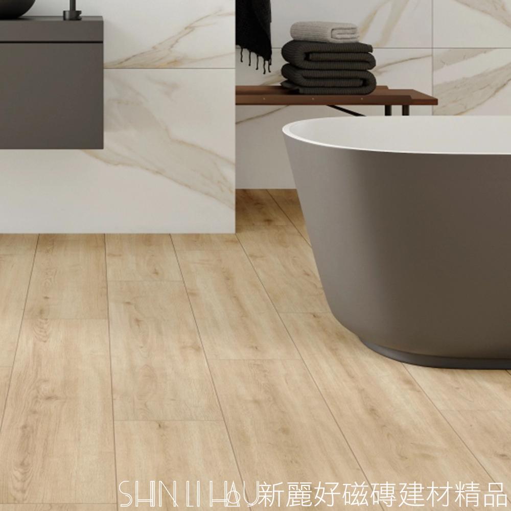 大尺寸遇水止滑木紋磚推薦-室內外通用木紋磚-森映淺棕C708映森淺棕96170