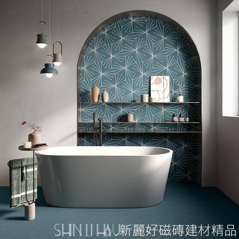 摩洛哥風磁磚推薦-摩洛藝境六角磚詳樣式圖