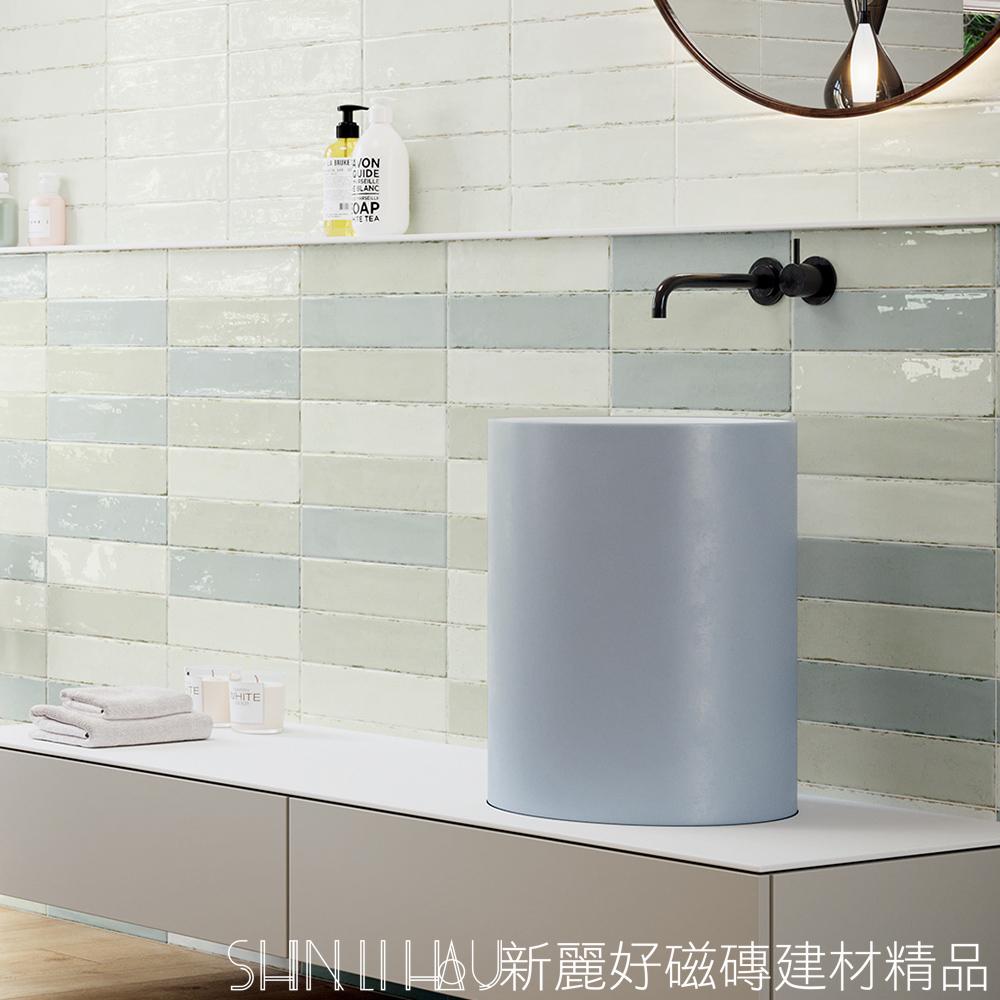 粉紅亮面地鐵長條磚推薦-浮光紋語C308VC80925630