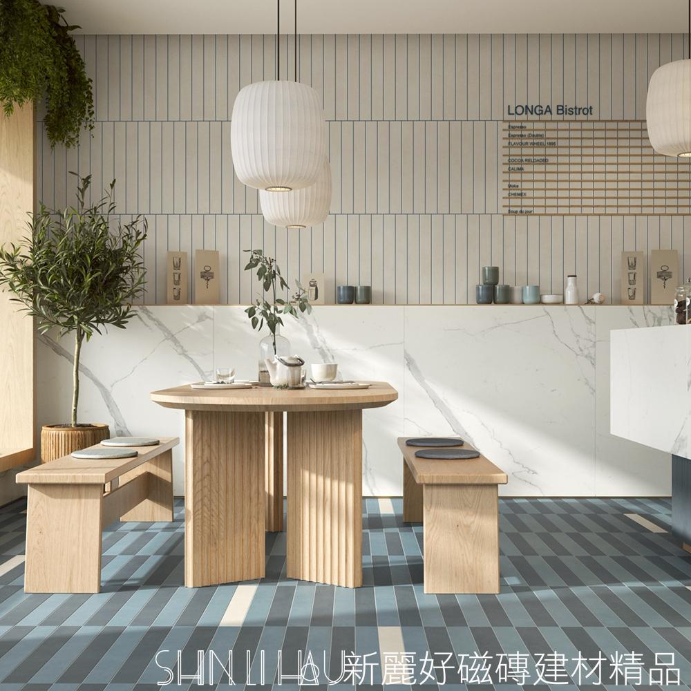 空間線條感-色藝長條磚詳樣式圖