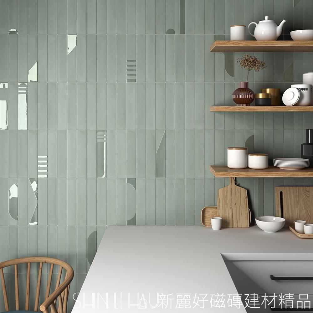 憩谷系列條磚推薦 — 「靜中有光」霧柔面精品風格磁磚詳樣式圖
