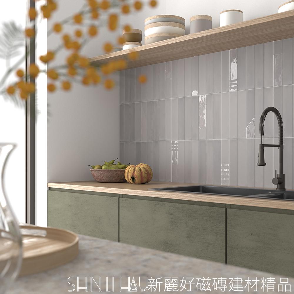 憩谷·灰岩（Stone）條磚推薦｜深潤質感，靜若山嶺詳樣式圖