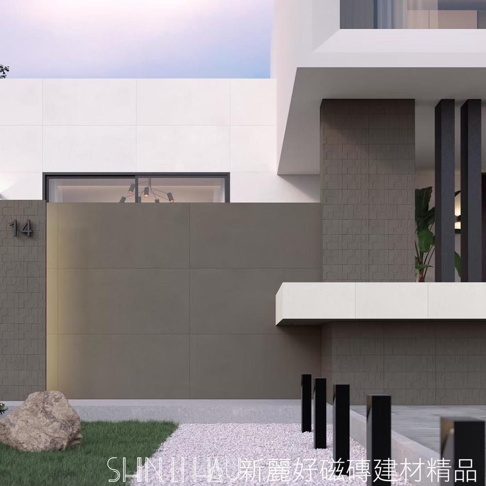外牆磁磚推薦｜雅境石紋外牆磁磚系列｜建築立面專用・耐候石材感設計詳樣式圖