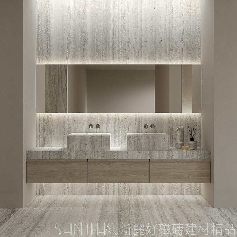 義大利 Kronos｜原境石語 Nativa 系列－光脈（Vena Lux）進口石紋磚詳樣式圖