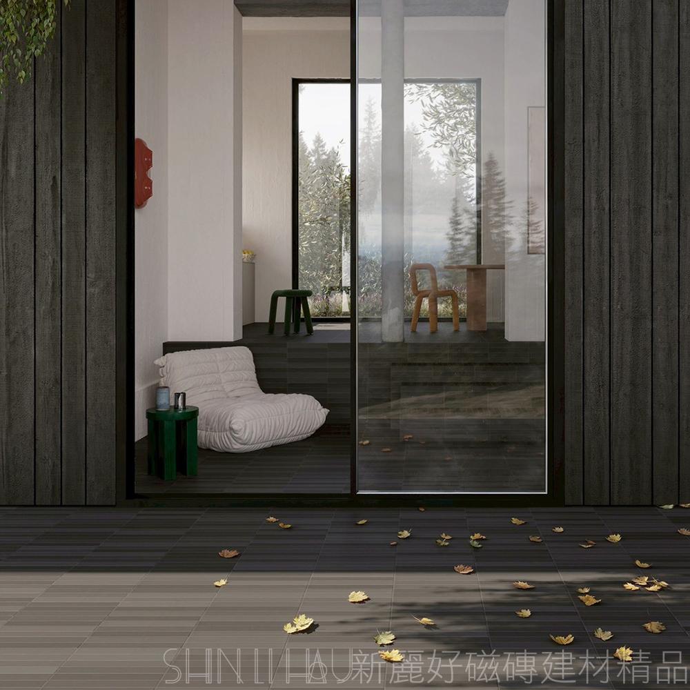 諾瑪・色序 Neo｜結構 Grey 商空牆磚 5×38｜霧面設計細長磚E306EE46425234500