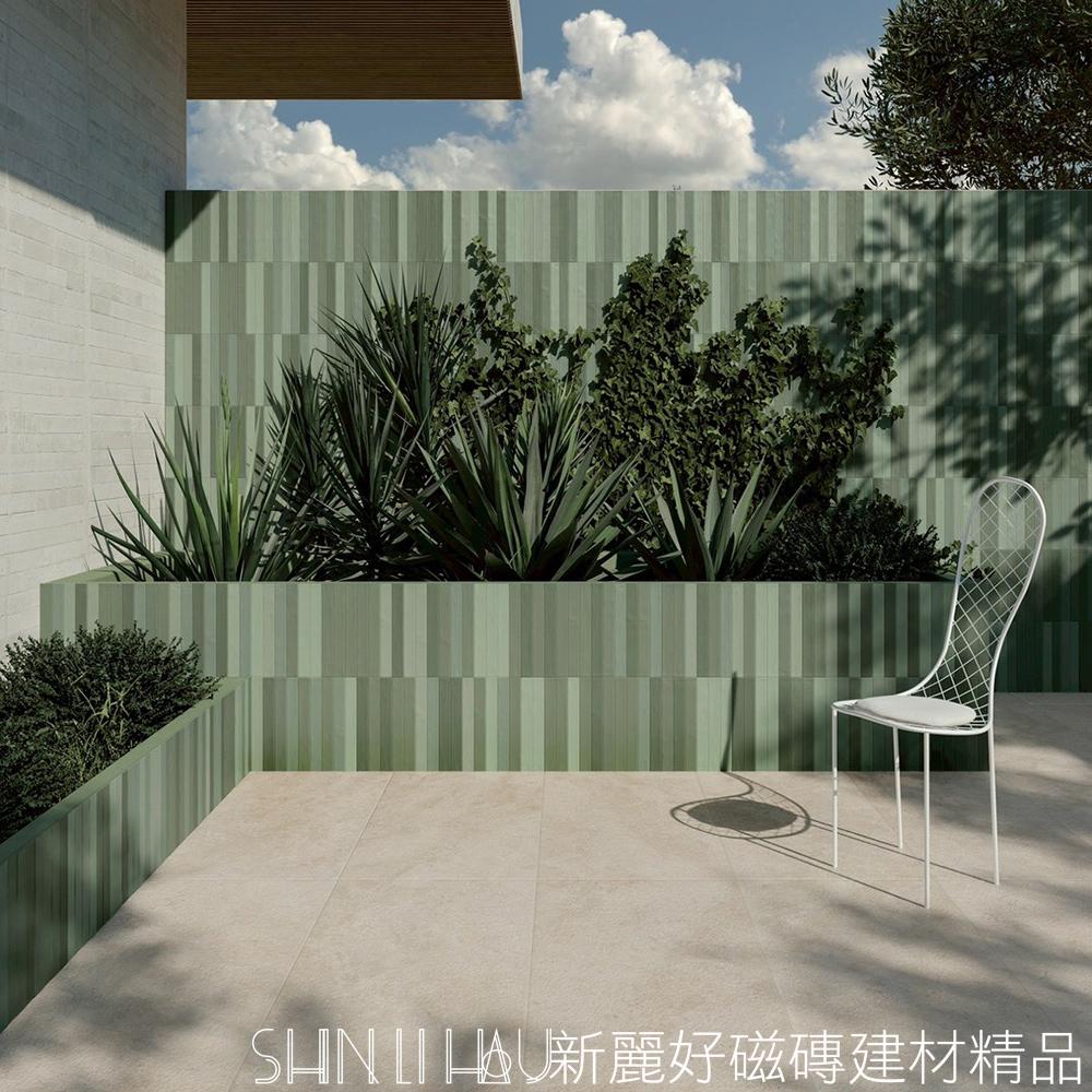 諾瑪・色序 Neo｜靜域 Green商空牆磚 5×38｜霧面設計細長磚E306EE46425634500