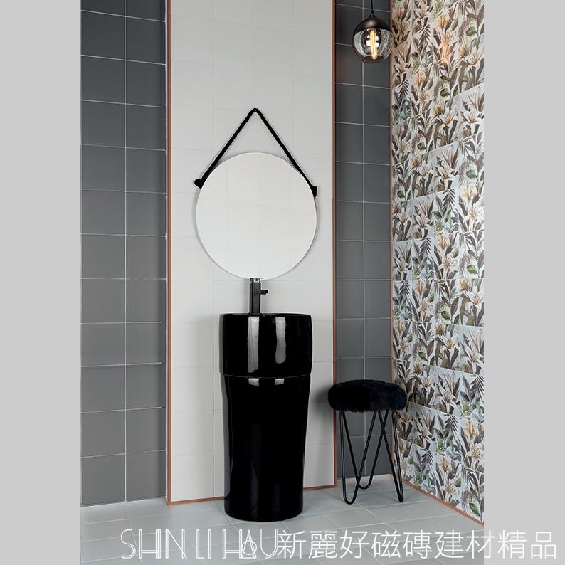 諾曼第花境｜西班牙20×20cm柔霧素面磚系列詳樣式圖